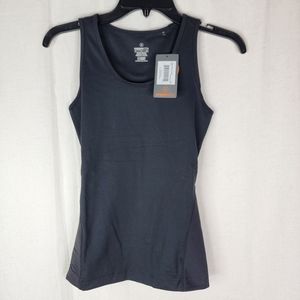New Copper Life Womens Small Black Support Athletic Tank Top